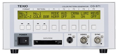 CG-971 カラーパターンジェネレータ<TEXIO  終了品>